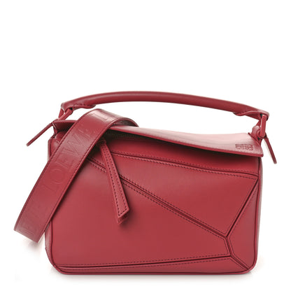 Loewe Satin Calfskin Small Puzzle Bag Plumrose 1 of 10