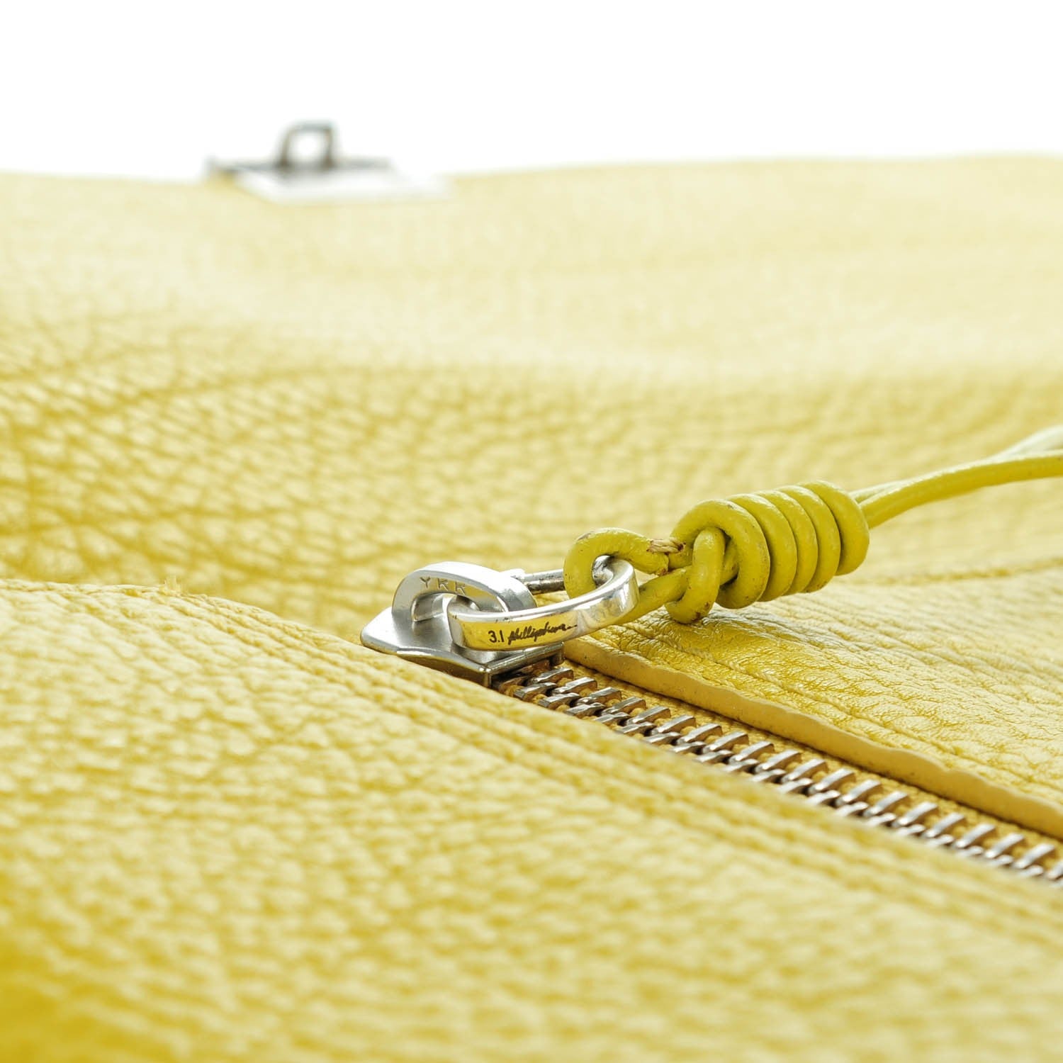 3.1 Phillip Lim 3.1 Calfskin Large Pashli Satchel Lemon Yellow 7 of 17