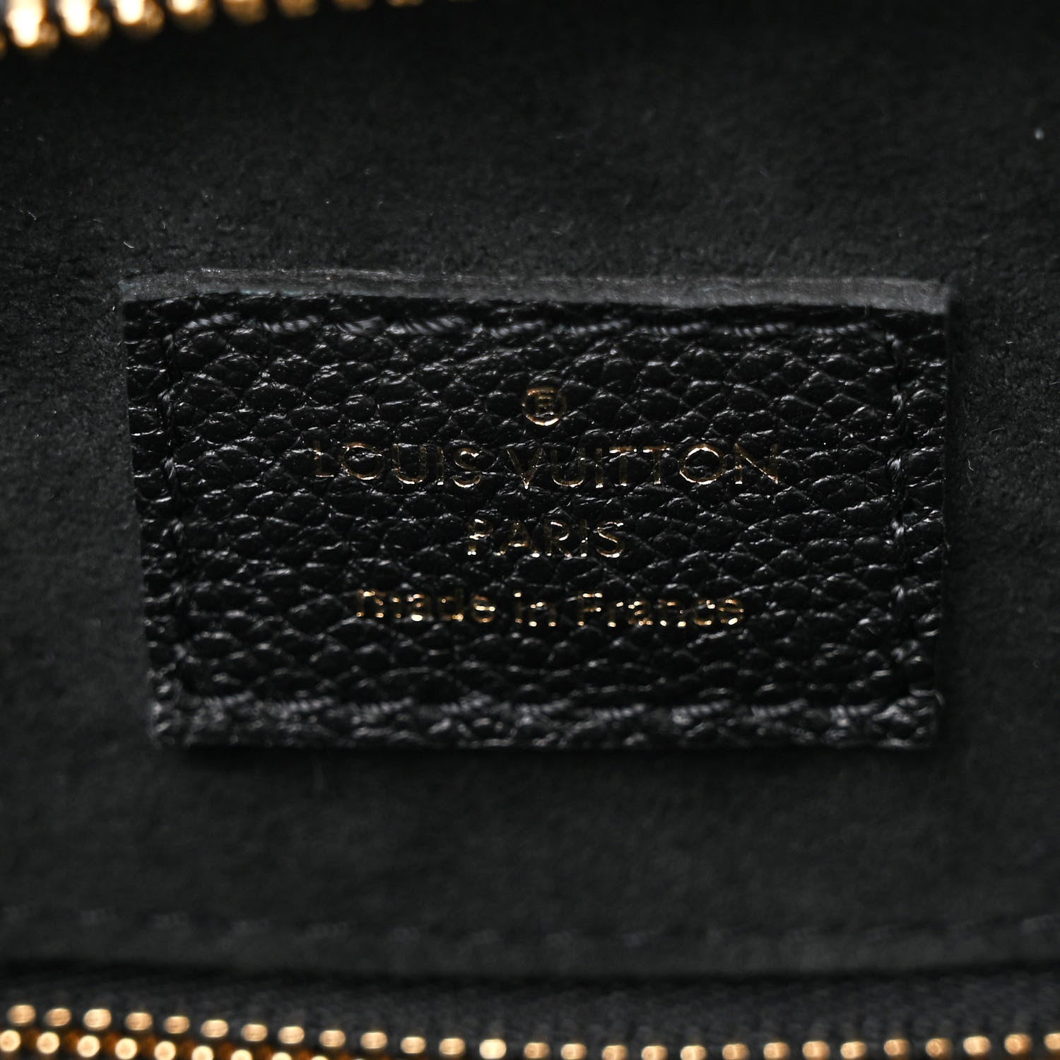 Louis Vuitton Empreinte Monogram Giant Speedy Bandouliere 25 Black 6 of 10