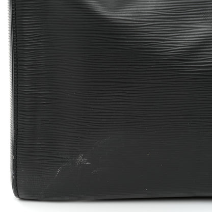 Louis Vuitton Epi Keepall 55 Black 10 of 12