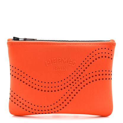 Hermes Neoprene Medium Neobain Waves Case Orange 1 of 6