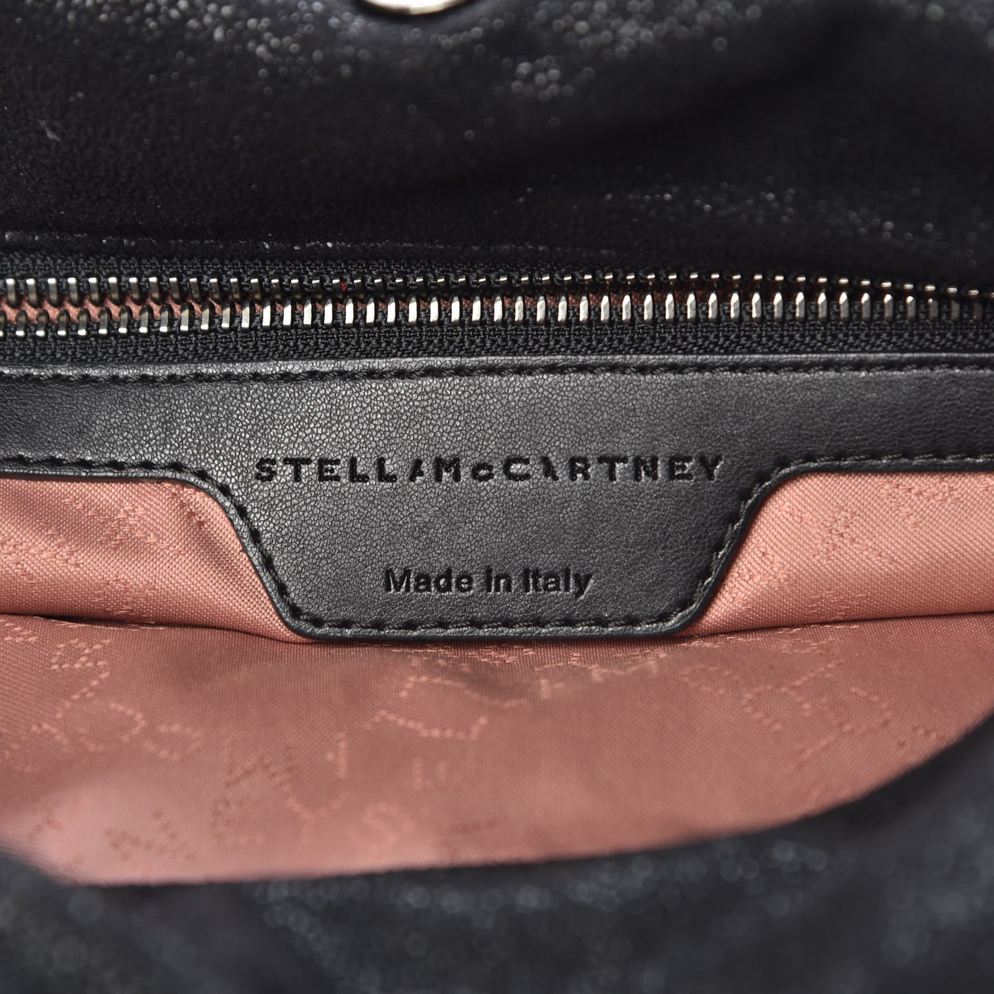 Shaggy Deer Small Falabella Tote Black
