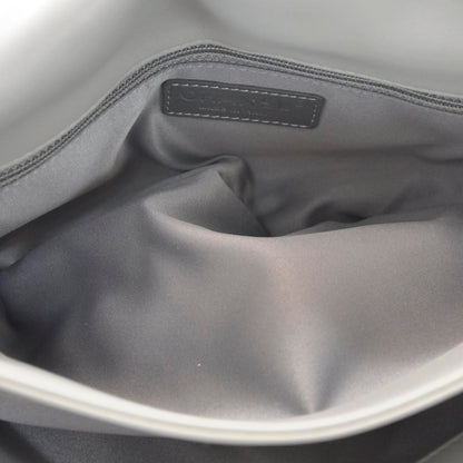 Chanel Lambskin Quilted 3 Flap Grey 11 of 13