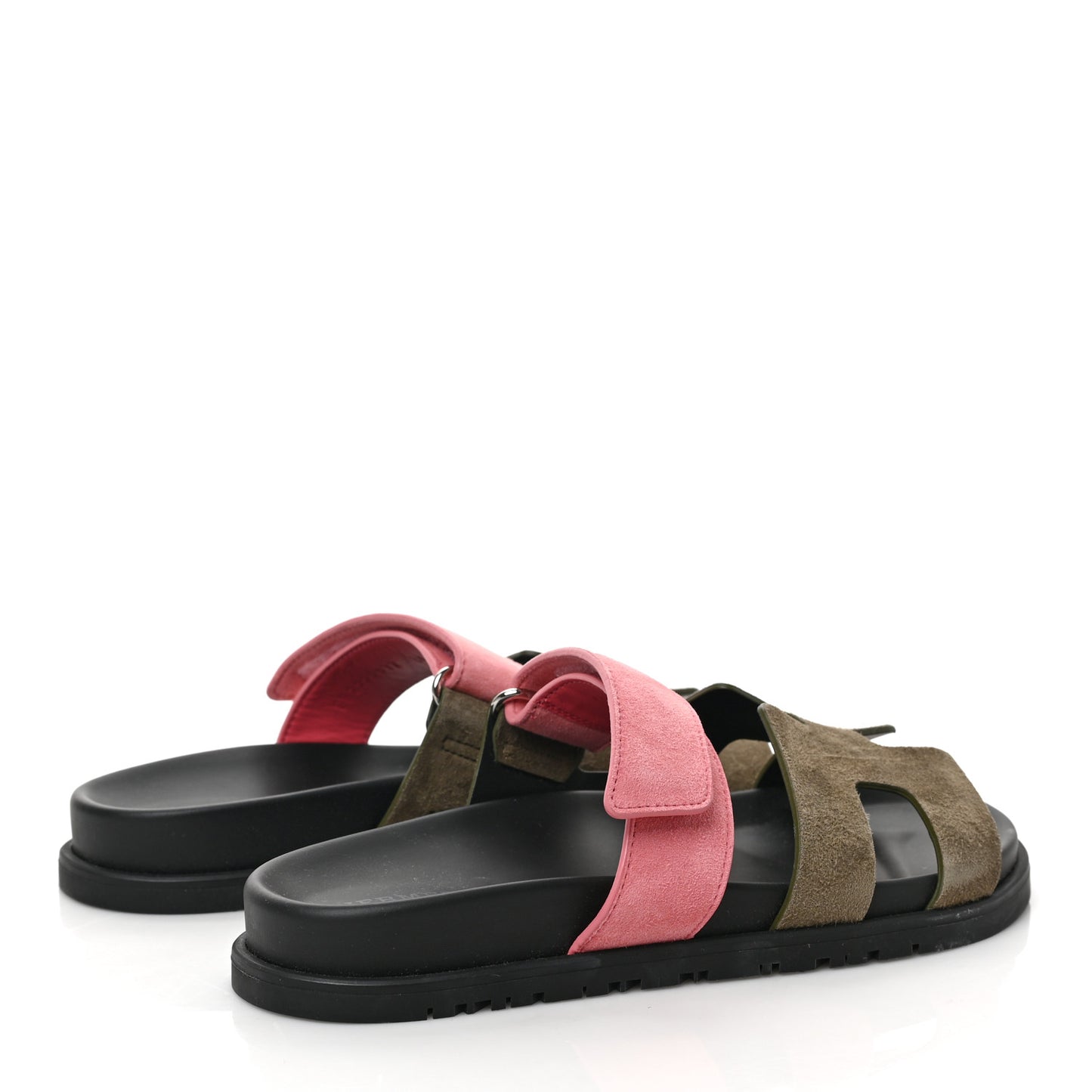 Suede Goatskin Womens Chypre Sandals 36 Toundra Rose Du Desert