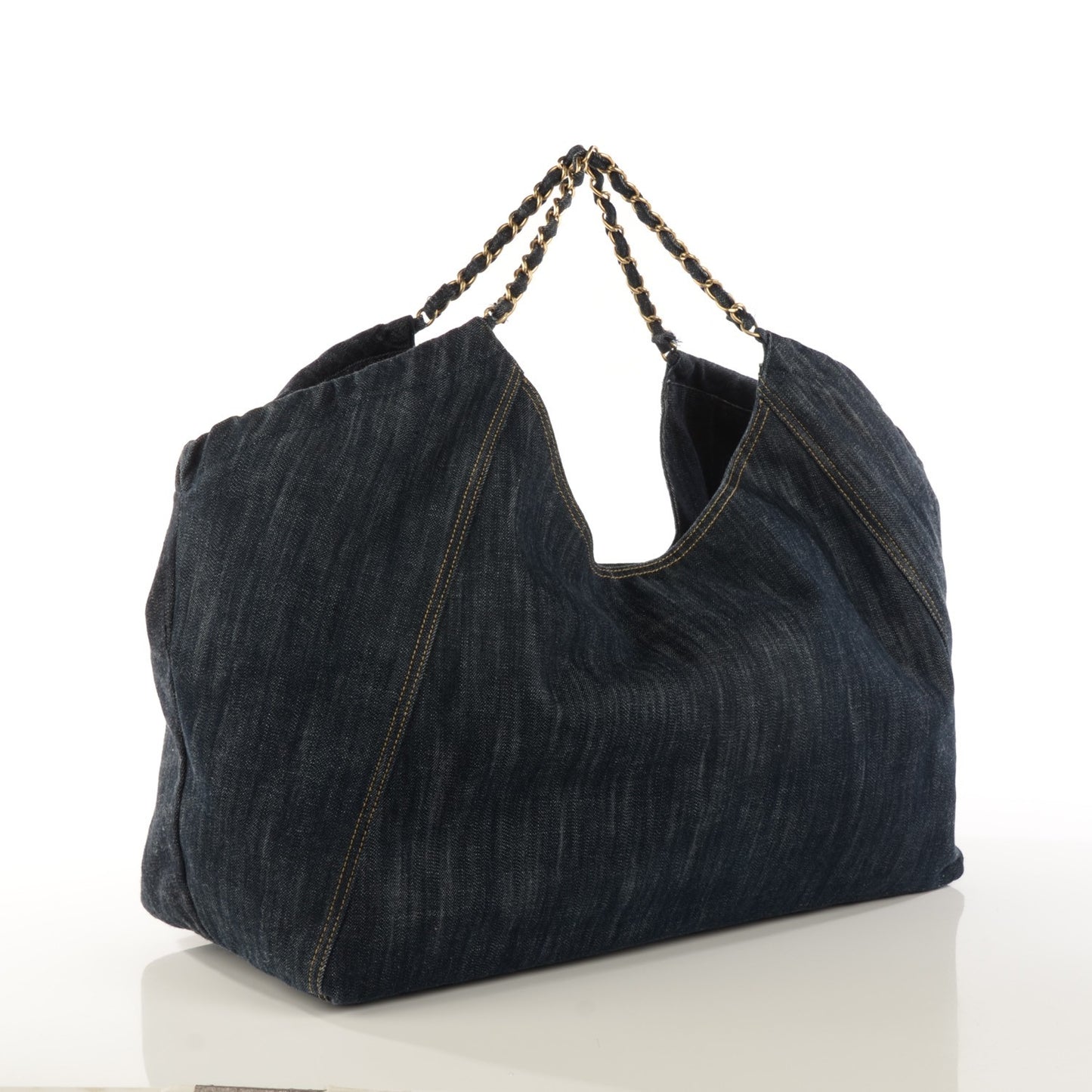 Denim XL Coco Cabas Tote Blue