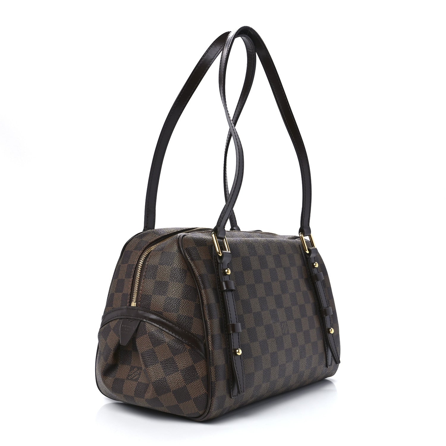 Louis Vuitton Damier Ebene Rivington GM 3 of 12