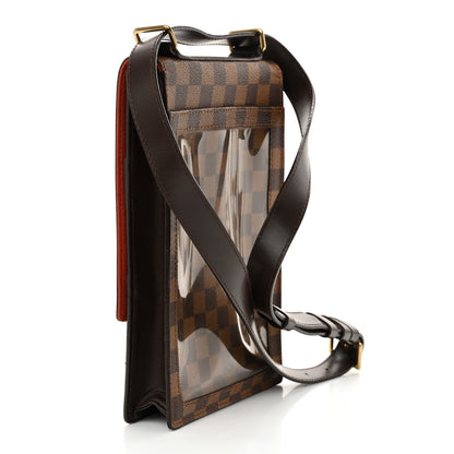 Louis Vuitton Damier Ebene Portobello Travel Shoulder Bag 3 of 10