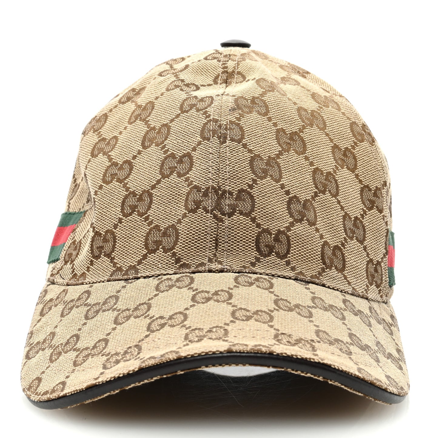 Monogram Web Baseball Hat M Beige Cocoa