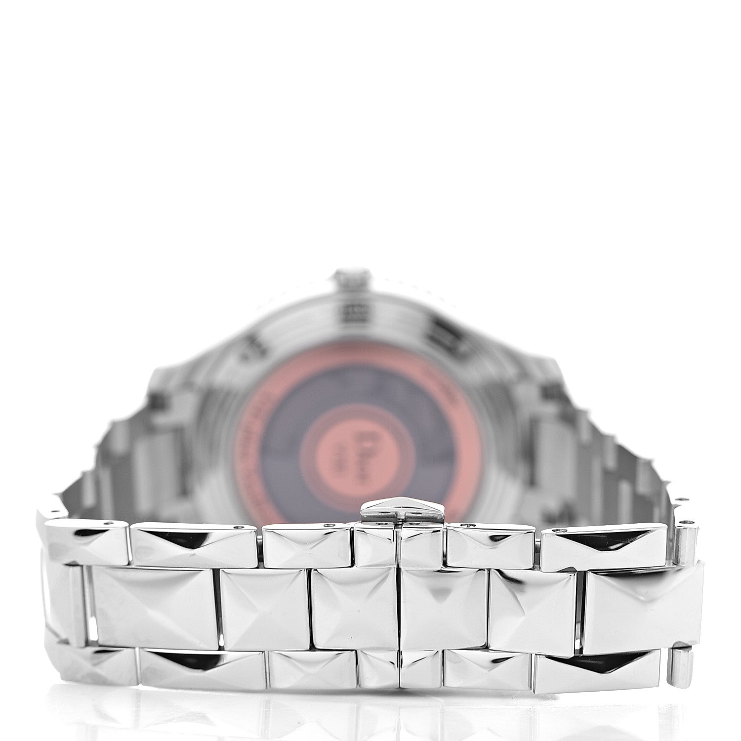 Christian Dior Stainless Steel Diamond Mother of Pearl 36mm Dior VIII Montaigne Automatic Watch 4 of 7