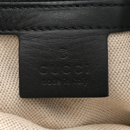 Gucci GG Supreme Monogram L'Aveugle Par Amour Print Vertical Tote Black 6 of 10