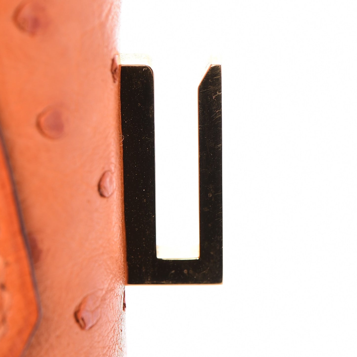 Ostrich Birkin 30 Orange
