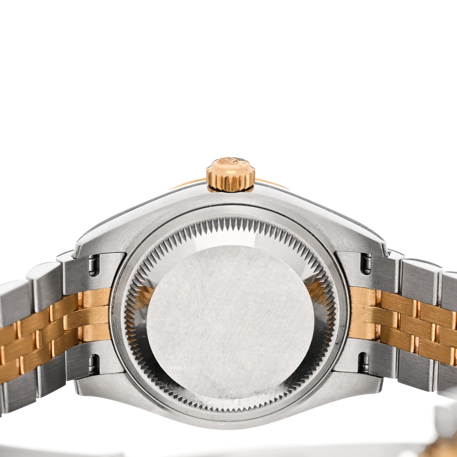 Rolex Stainless Steel 18K Yellow Gold Diamond 28mm Oyster Perpetual Datejust Watch Champagne 279173 4 of 5