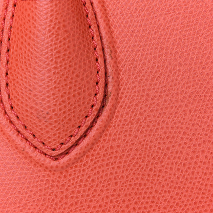 Celine Grained Calfskin Medium Phantom Luggage Coral 9 of 9