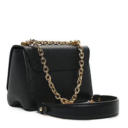 Louis Vuitton Epi Twist Shoulder Bag PM Black 4 of 11