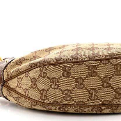 Gucci Monogram Bamboo Ring Hobo Brown 9 of 14