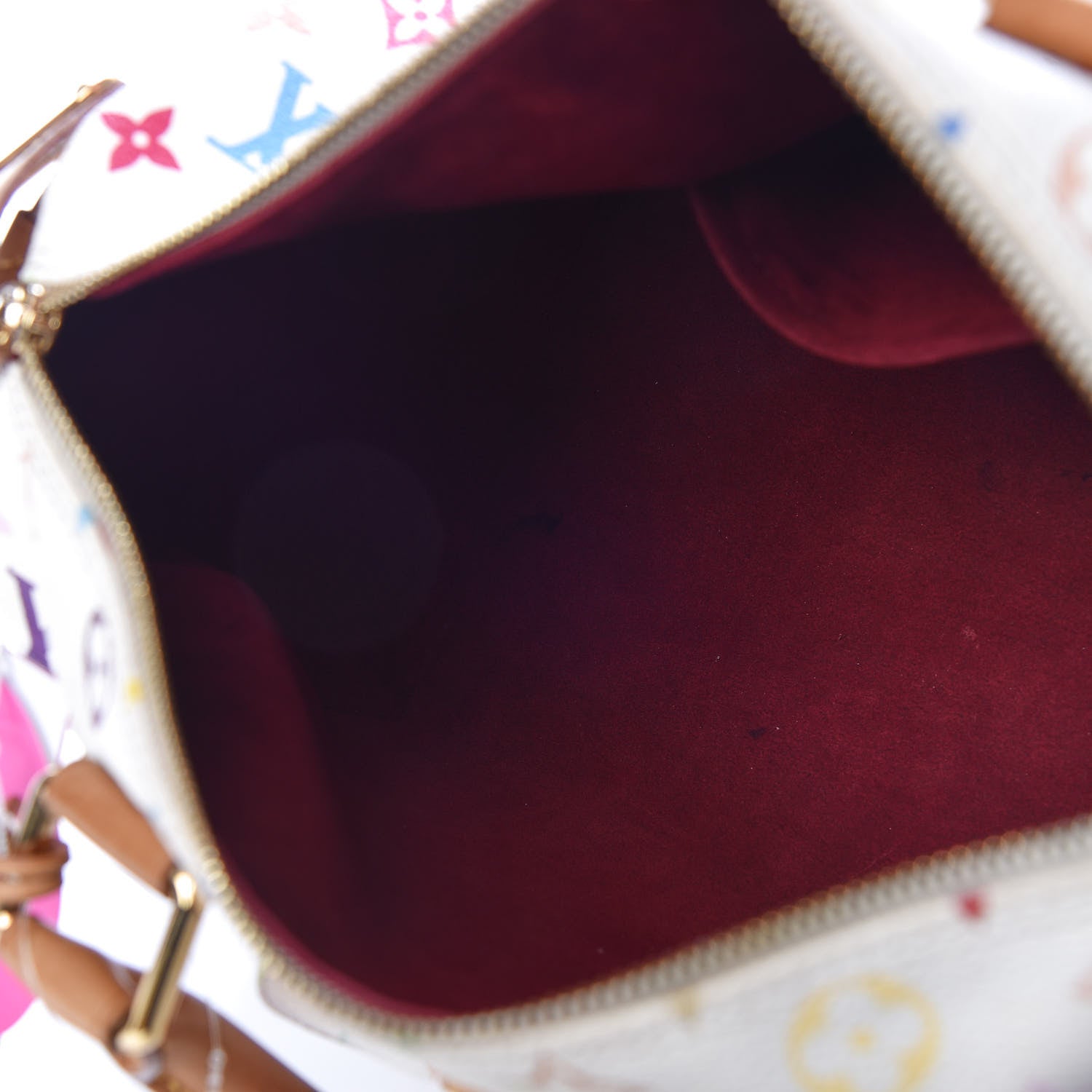 Louis Vuitton Monogram Multicolor Speedy 30 White 5 of 16