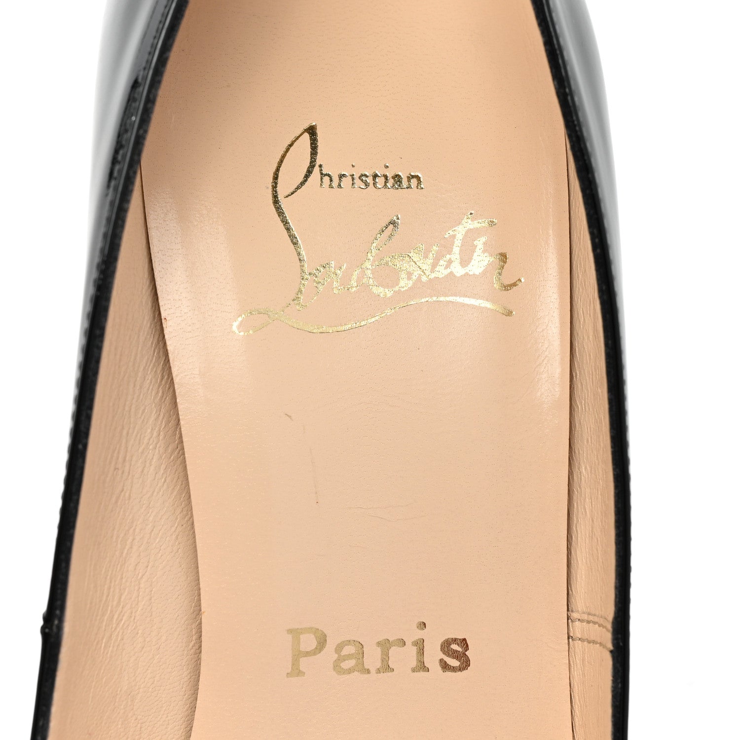 Christian Louboutin Patent Pigalle 100 Pumps 37.5 Black 7 of 12