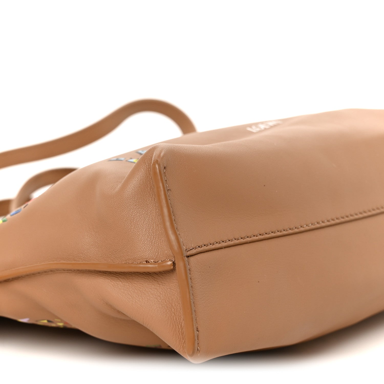 Loewe X Louis Wain Smooth Calfskin Futurist Cats Mini Flamenco Knot Clutch Mocha 10 of 11