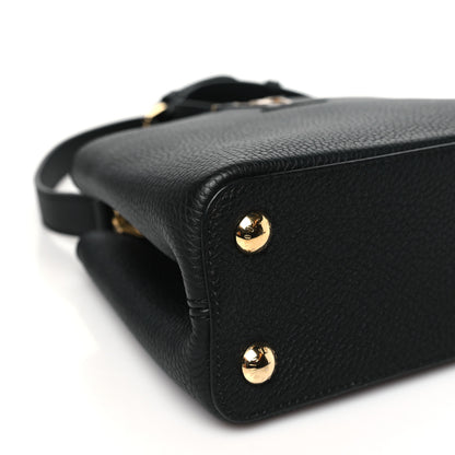 Louis Vuitton Taurillon Capucines BB Black 8 of 9