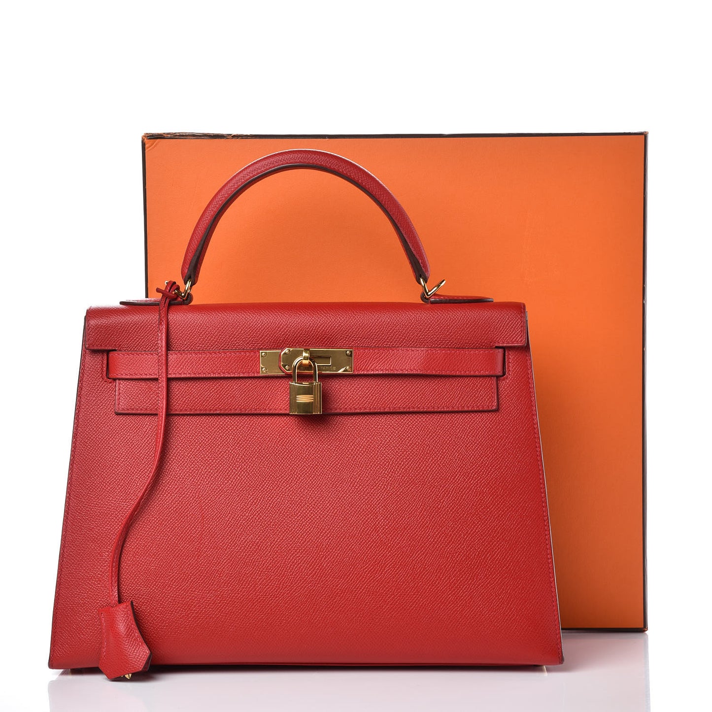 Epsom Kelly Sellier 32 Rouge Casaque