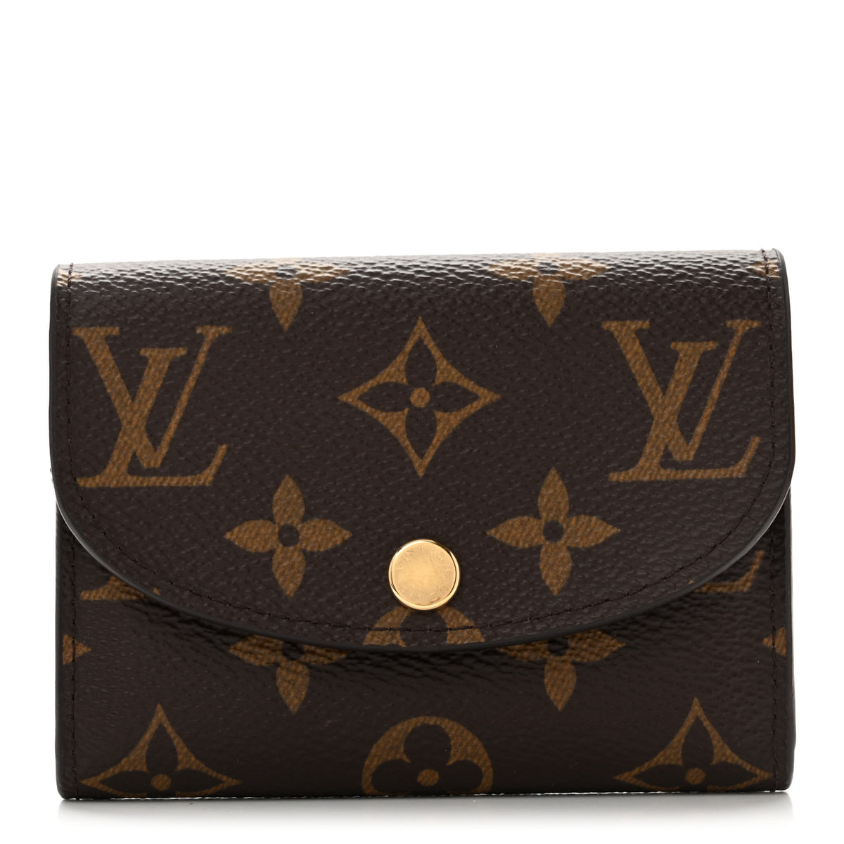 Monogram Rosalie Coin Purse Fuchsia