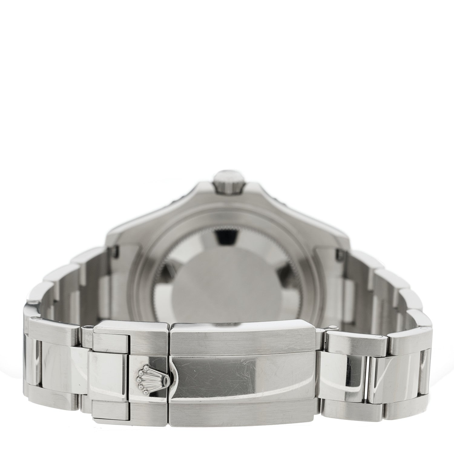 Rolex Stainless Steel Platinum 37mm Oyster Perpetual Date Yacht-Master Watch Slate 268622 3 of 5