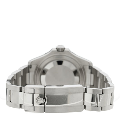 Rolex Stainless Steel Platinum 37mm Oyster Perpetual Date Yacht-Master Watch Slate 268622 3 of 5