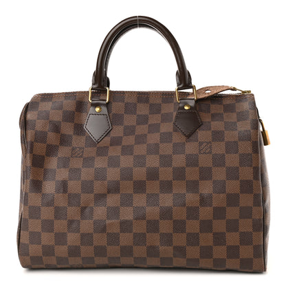 Louis Vuitton Damier Ebene Speedy 30 1 of 12