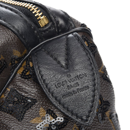 Louis Vuitton Monogram Sequins Eclipse Speedy 28 Black 6 of 8