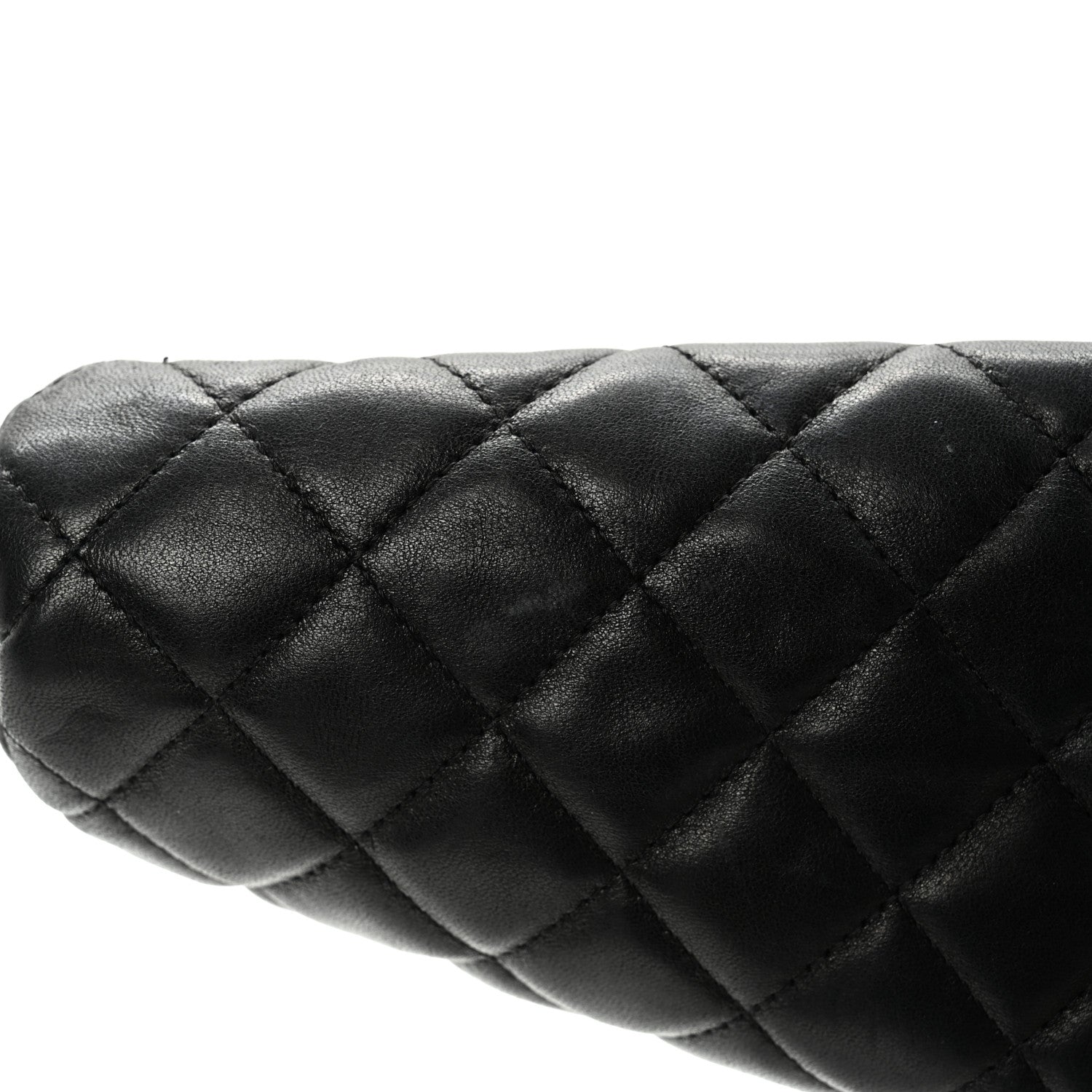 Chanel Lambskin Quilted Timeless Clutch Black 8 of 11
