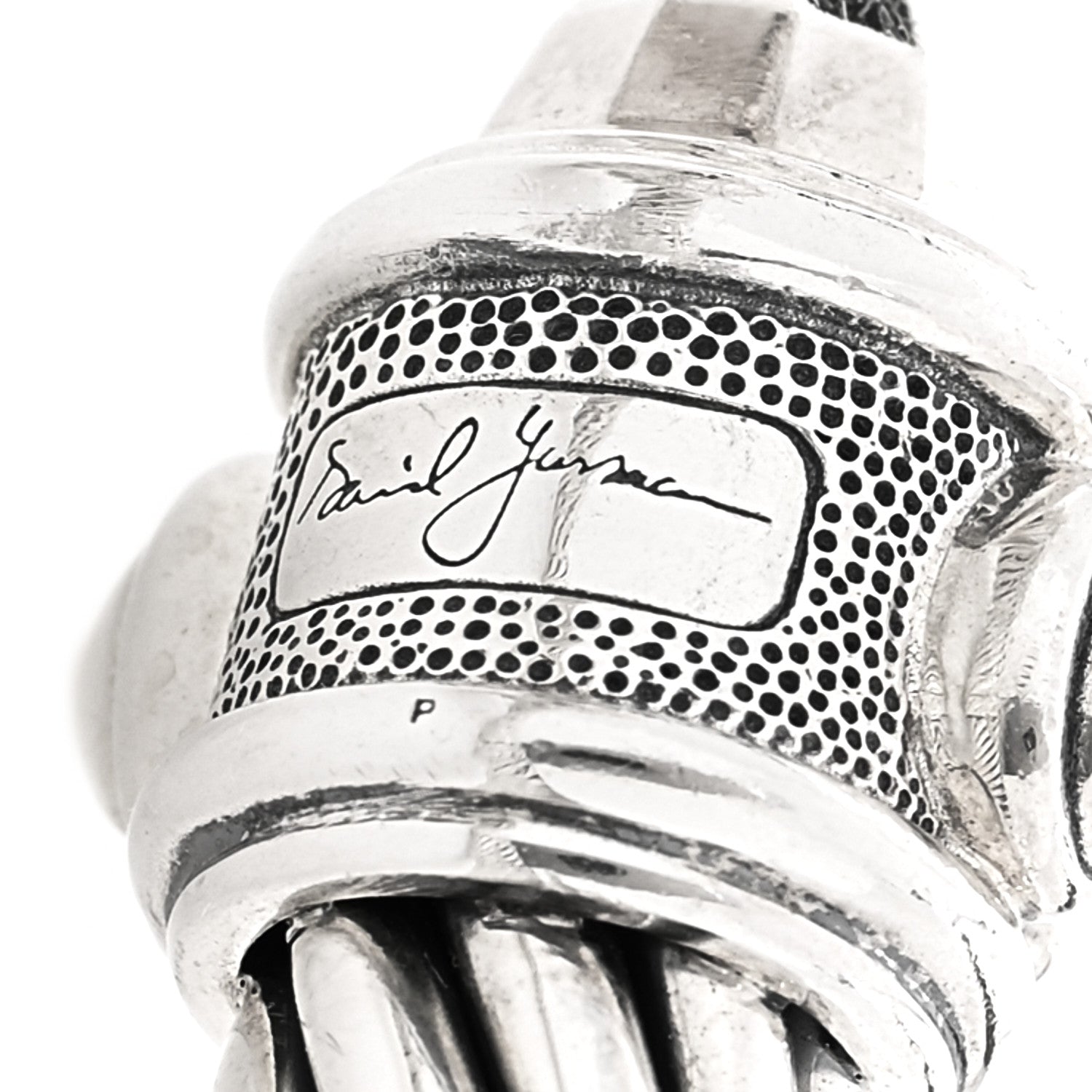 David Yurman Sterling Silver 10mm Renaissance Cable Bracelet 4 of 4