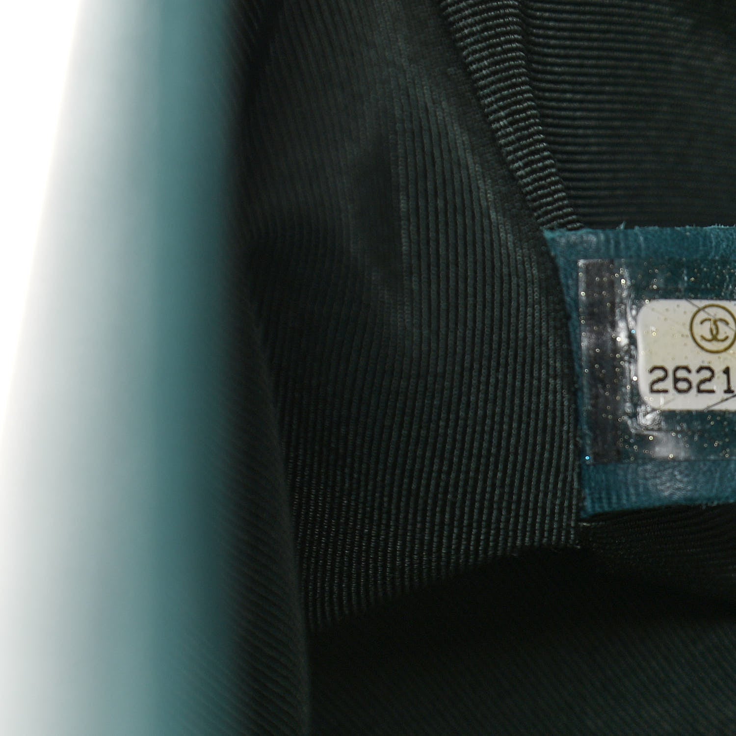 Chanel Caviar Quilted Medium Boy Flap Dark Green 6 of 9