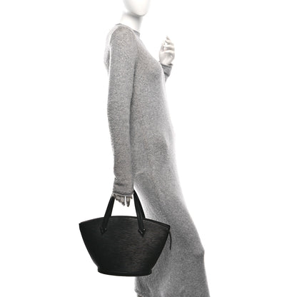 Louis Vuitton Epi Saint Jacques PM Black 2 of 11