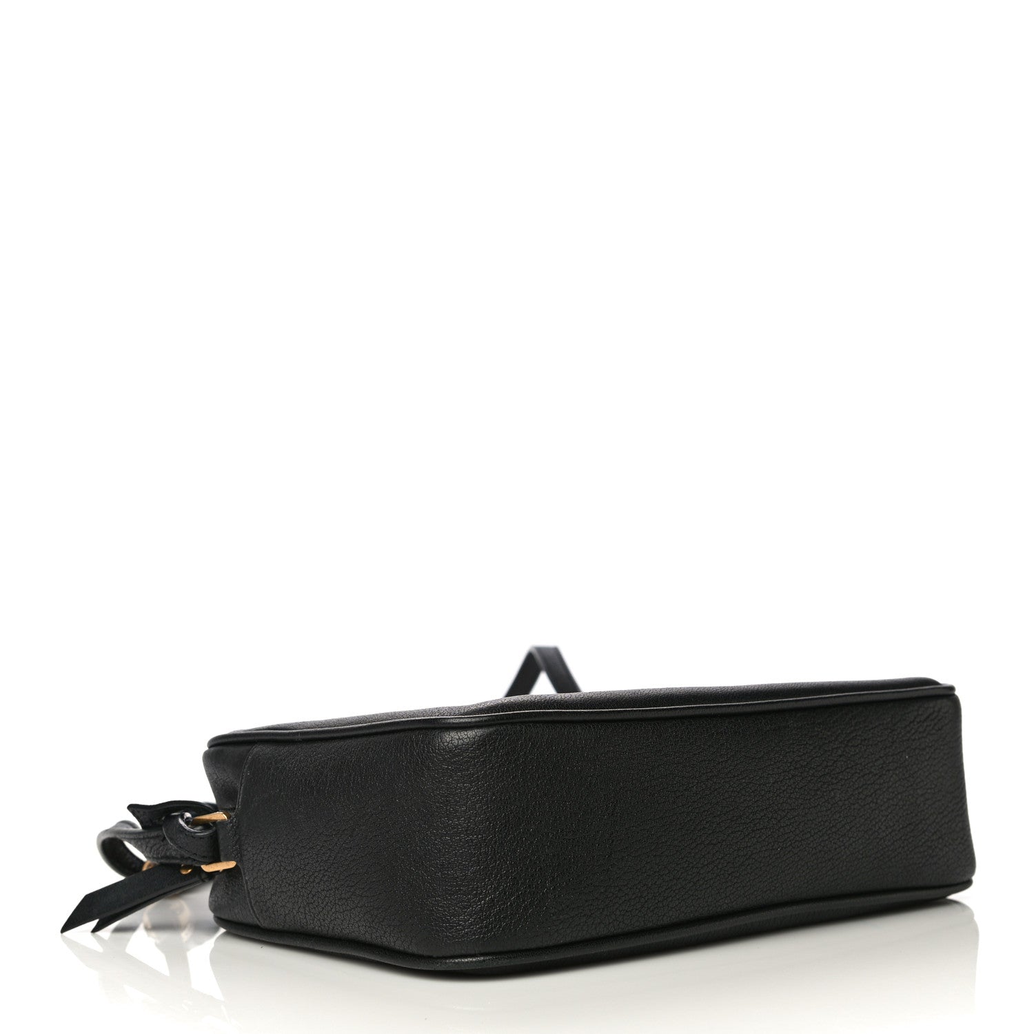 Saint Laurent Lambskin Monogram Small Lou Camera Bag Black 4 of 11