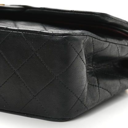 Chanel Lambskin Quilted Small Double Flap Black 10 of 10