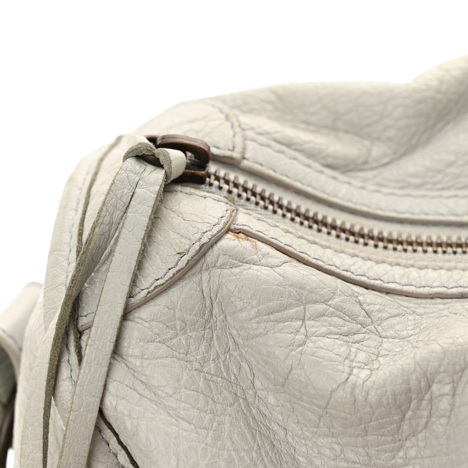 Balenciaga Agneau Classic Hardware Maxi Twiggy Gris Glace 14 of 18