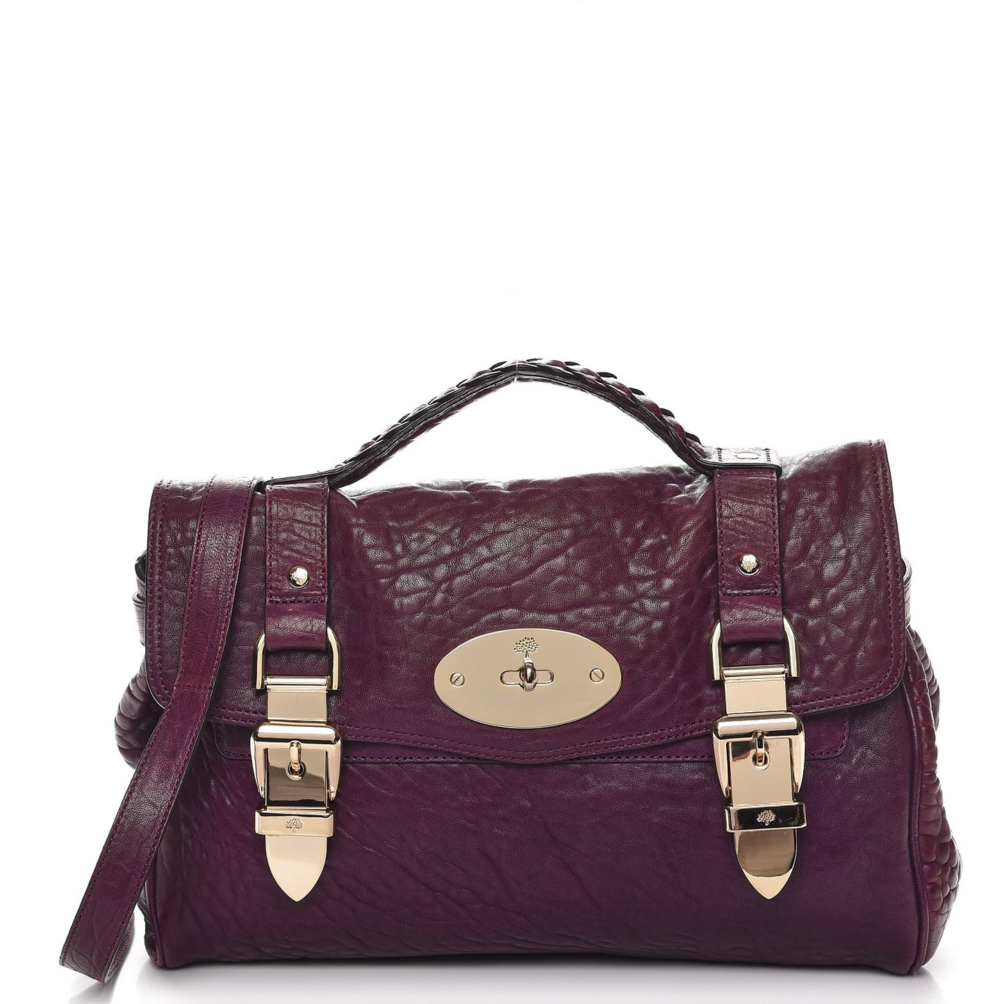 Large Grain Nappa Medium Alexa Eggplant
