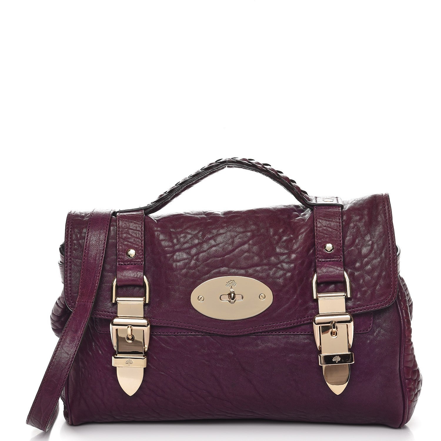 Mulberry Large Grain Nappa Medium Alexa Eggplant 1 of 12