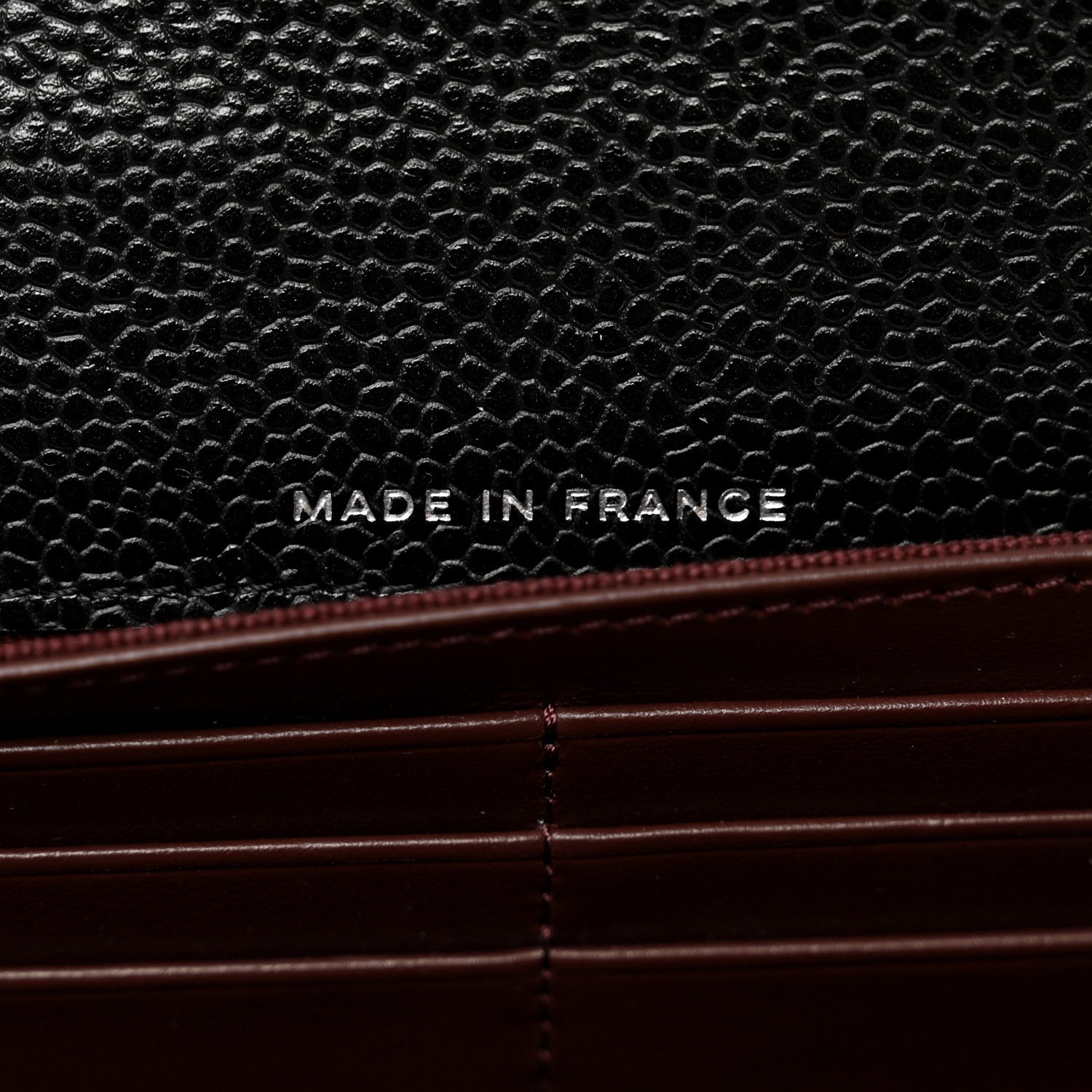 Chanel Caviar Quilted Long Flap Wallet Black 6 of 9
