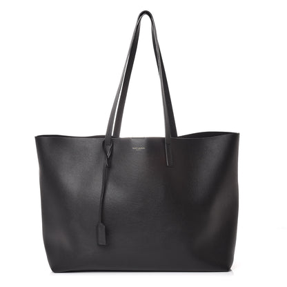Saint Laurent Calfskin Large Shopping Tote Black 1 of 12