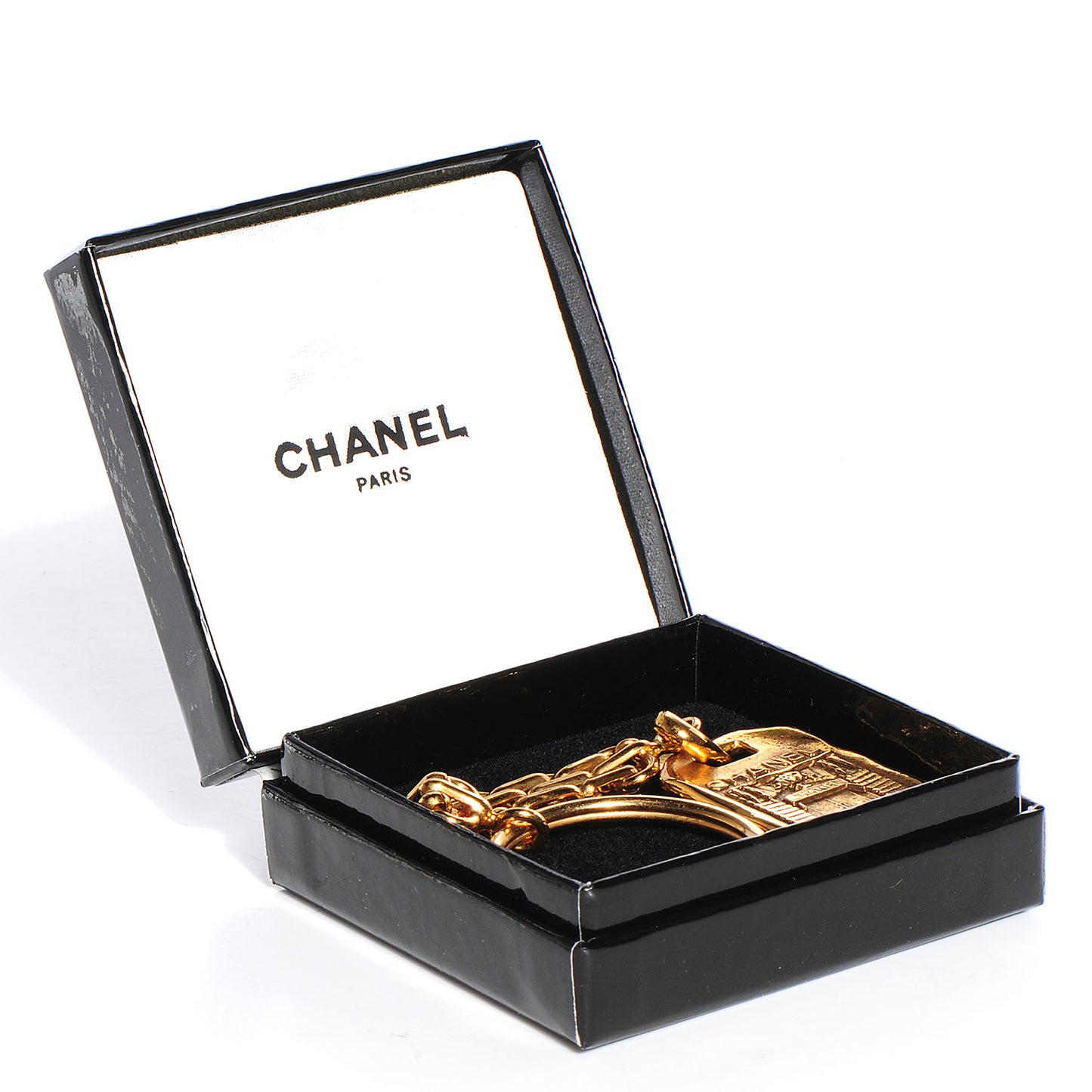 Paris Keychain Gold