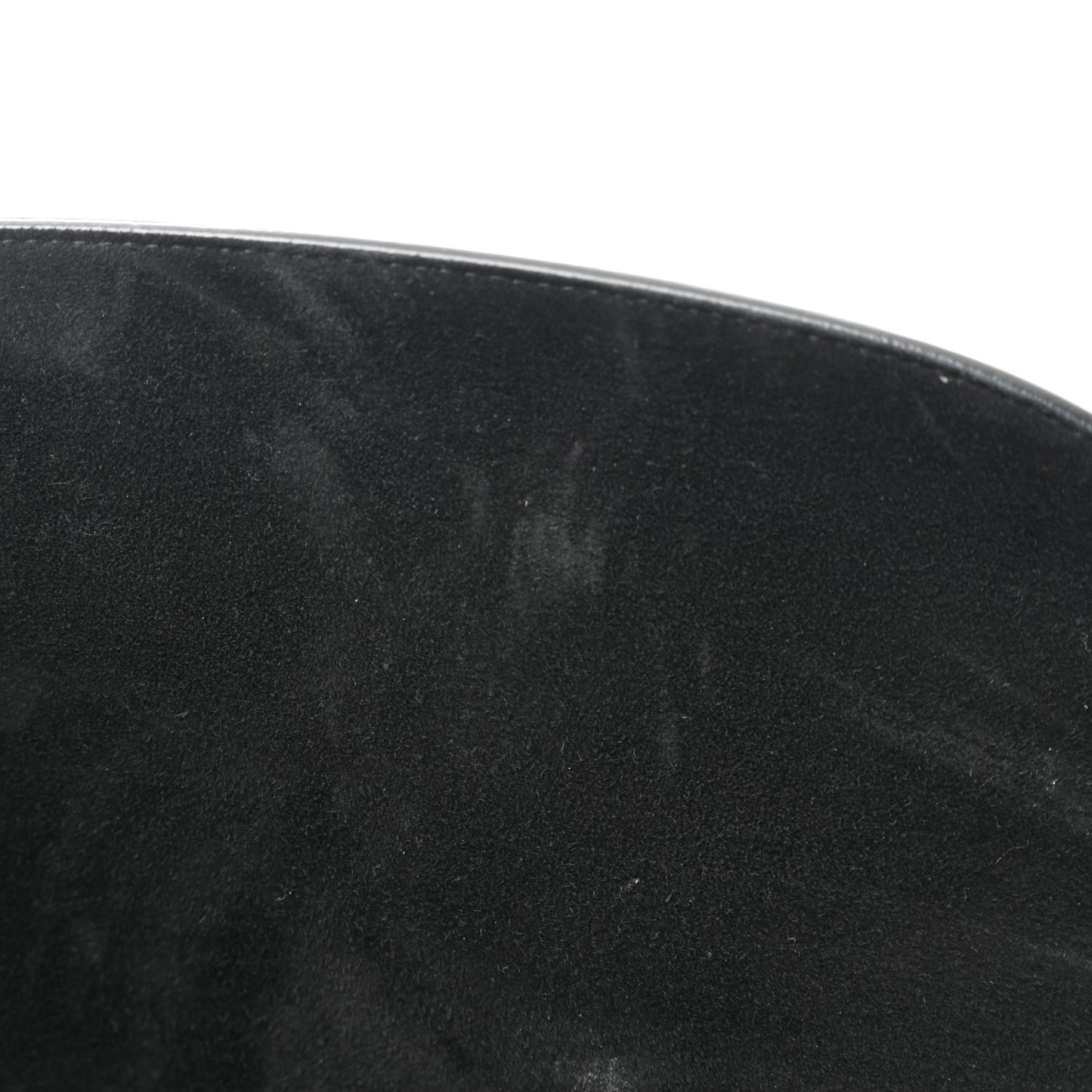 Grained Calfskin Large Lady Dior Black