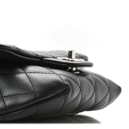 Chanel Calfskin Quilted CC Uniform Flap Belt Bag Black 10 of 12