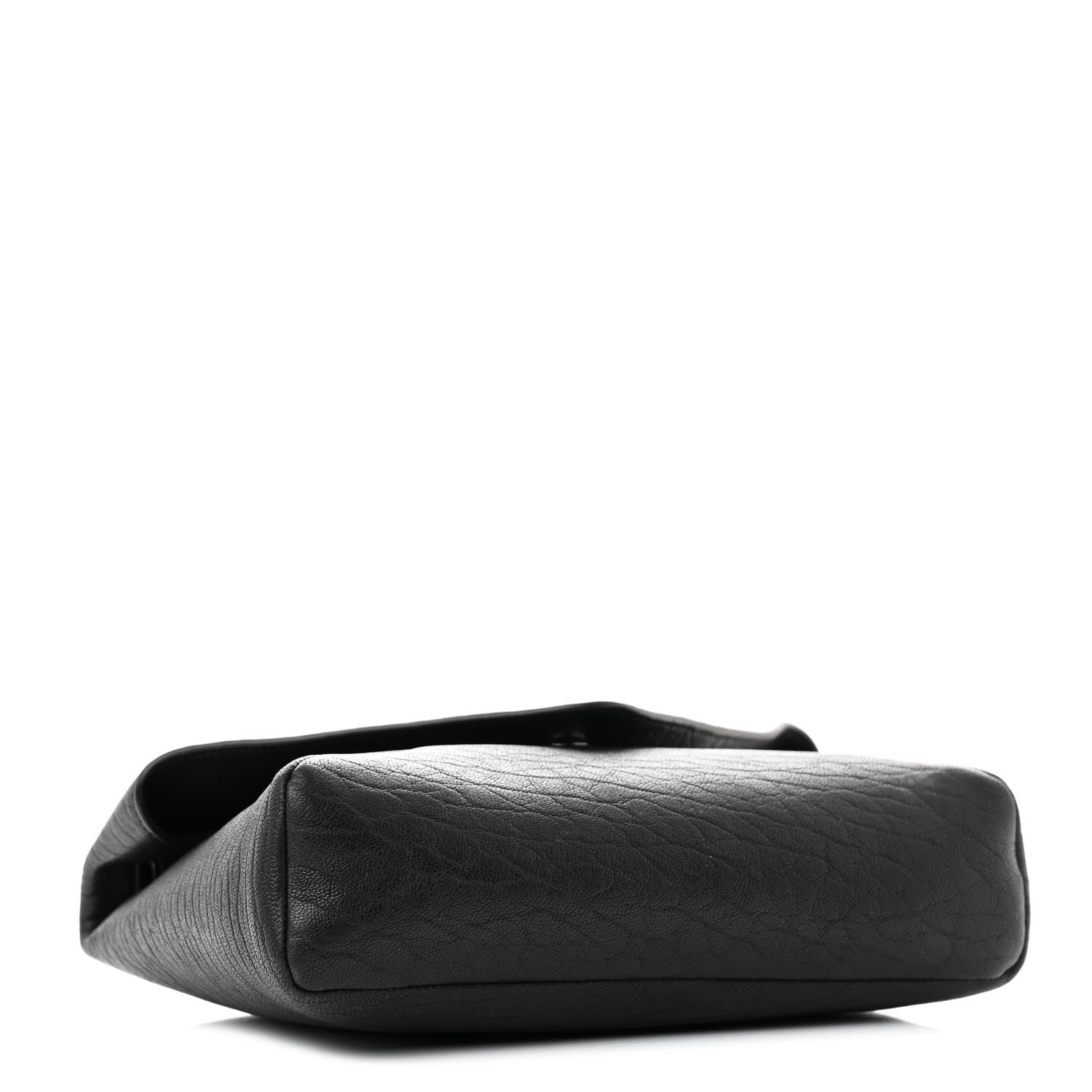 Celine Crocodile Embossed Calfskin Medium Phantom Luggage Black 9 of 24