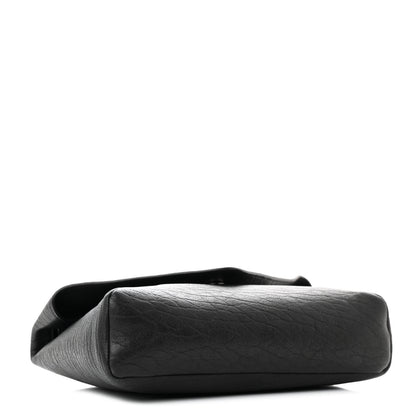 Celine Crocodile Embossed Calfskin Medium Phantom Luggage Black 9 of 24