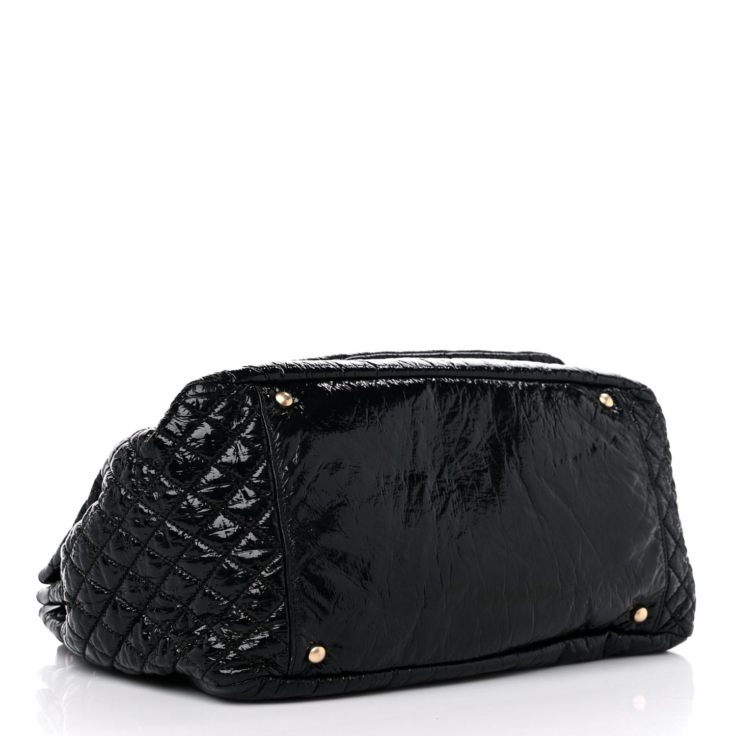 Vinyl XL Rock and Chain Flap Black