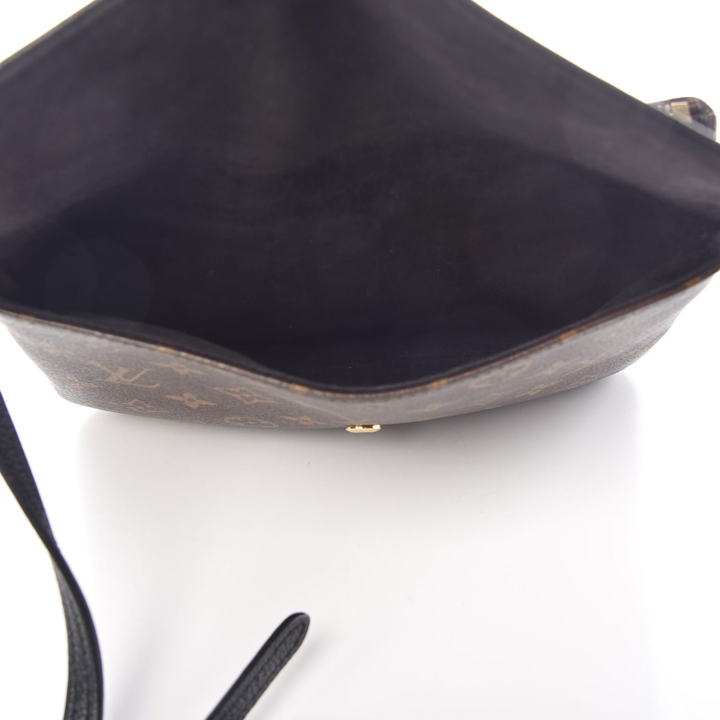 Monogram Twice Pochette Black