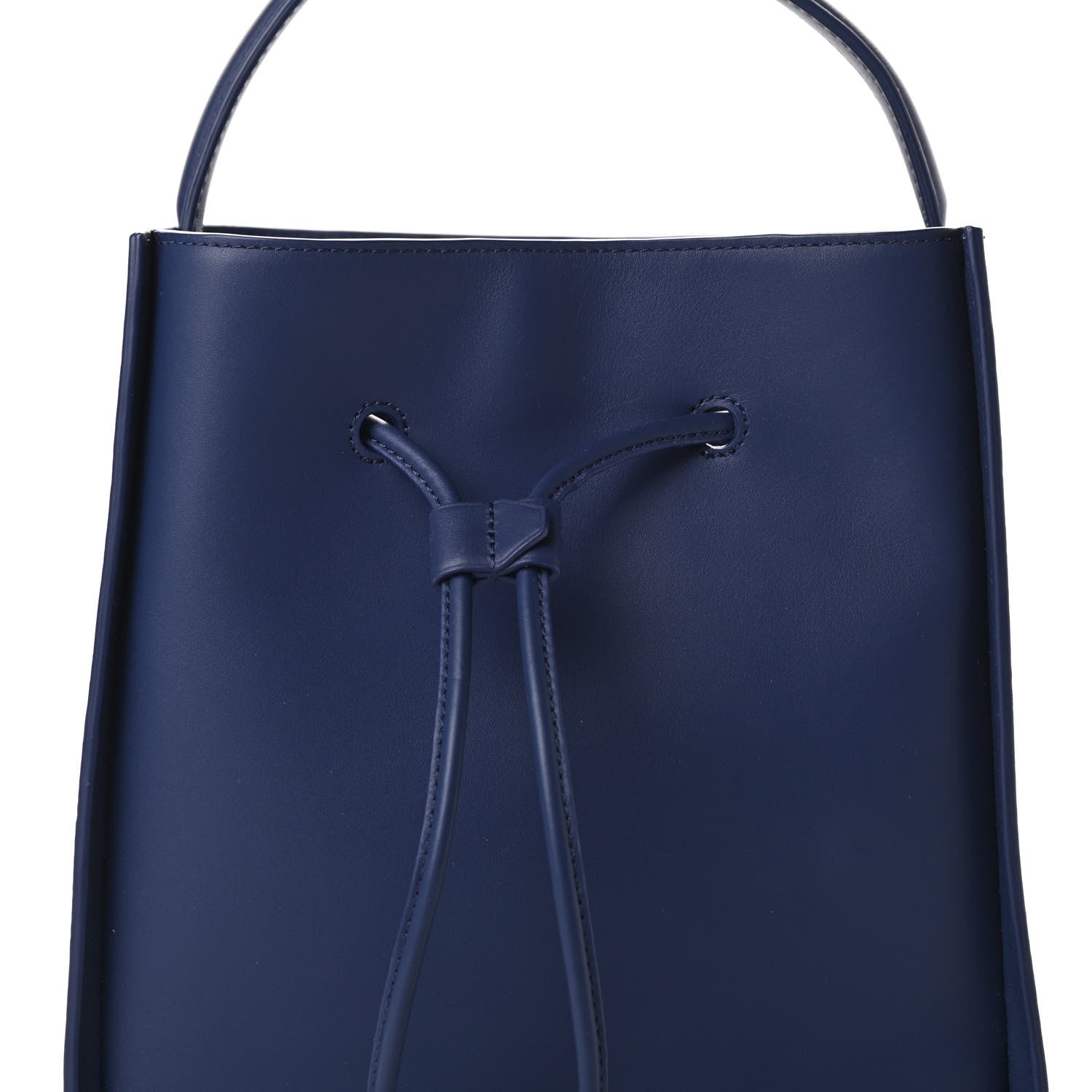 3.1 Phillip Lim Smooth Calfskin Small Soleil Bucket Bag Midnight Blue 10 of 13