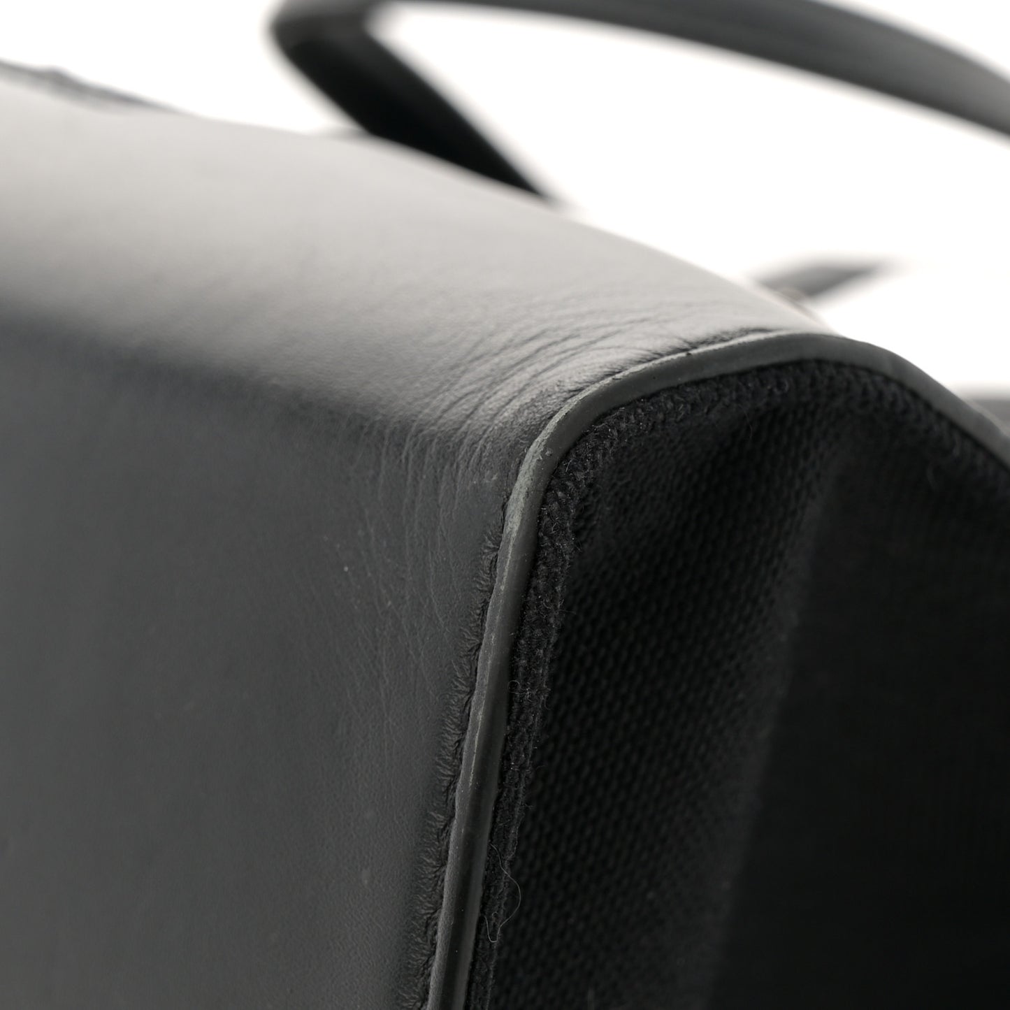 Canvas Never Still Large Tote Black