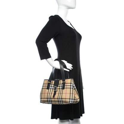 Burberry House Check Buckle Tote Black 2 of 13
